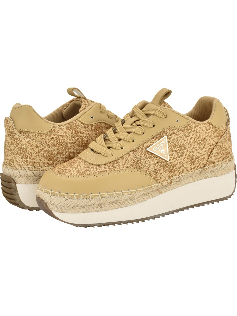 GUESS Women's Stefen 3 Espadrille Platform Sneaker